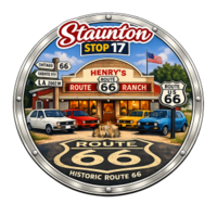 Solidarity Sidekick Down Route 66 – Stop 17 – Staunton 6.6K