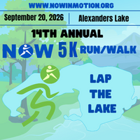 14th Annual NOW ~Lap The Lake~ 5k Walk & Run