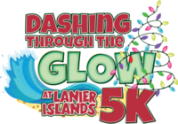 Dashing through the Glow 5K at Lanier Islands