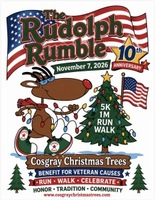 Rudolph Rumble Veteran's Benefit 5K Run-Walk/1M Walk 2026