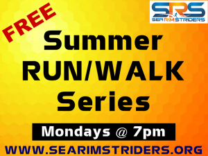 Sea Rim Striders FREE Summer Run/Walk Series #7