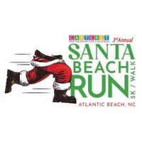 3rd Annual Santa Beach Run/Walk at Atlantic Beach, N.C.