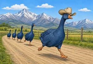 Wild Blue Goose Chase