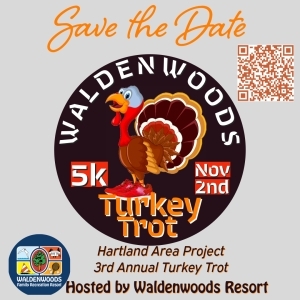 Waldenwoods Turkey Trot - Hartland Area Project Fundraiser