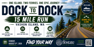 Vashon Dock to Dock Run - 15 mile Run and Relay