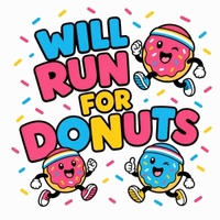 Will Run for Donuts 5K + 1 Mile