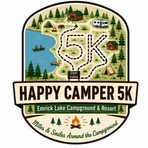 Happy Camper 5k at Emrick Lake Campground & Resort