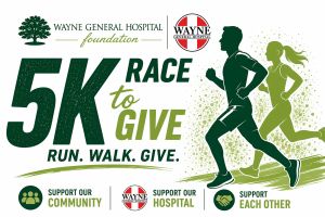 WGH FOUNDATION 5K RACE TO GIVE RUN/WALK