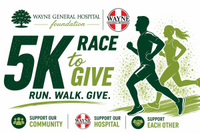 WGH FOUNDATION 5K RACE TO GIVE RUN/WALK