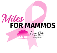 2nd Annual Miles for Mammos 5K & 1-Mile Run/Walk presented by Live Oak Med Spa