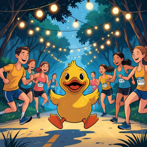 Rubber Ducky Glow Run