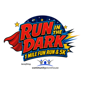 Community Storehouse Run in the Dark 1 Mile Fun Run, 5k & Fall Market