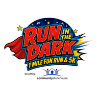 Community Storehouse Run in the Dark 1 Mile Fun Run, 5k & Fall Market