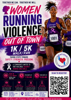 Women Running Violence Out of Town 5K Run