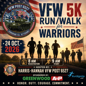 5K VFW 6527 RUN/WALK FOR WARRIORS