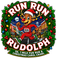 Run Run Rudolph 5K, 1 Mile Fun Run, & Christmas Carol Crawl