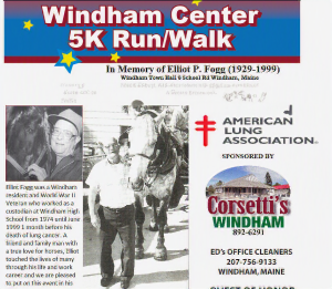 Windham Center 5K In Memory of Elliot P Fogg (1929-1999)