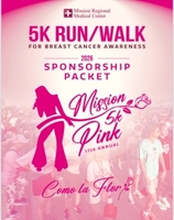 17th Annual Mission Pink 5K Run/ Walk
