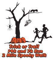 Trick or Trail 12K and 6K race and 2 mile spooky walk